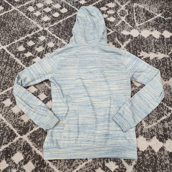 Nike blue and cream full zip up women's size small hoodie - Picture 7 of 7